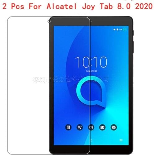 2 Pcs 8 inch tablet Tempered Glass Screen Protector For Alcatel Joy Tab 8.0 2020 joy2 tab 2 Tablet Protective Film Guard