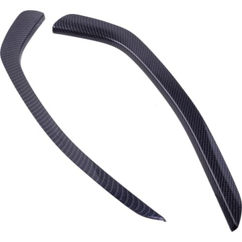 1 Pair Gear Shift Panel Side Trim Carbon Fiber Texture Central Console Cover Strip Sticker Fit for Honda Accord 2017-2015 2014