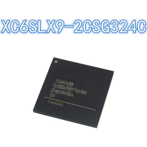 1PCS Original XC6SLX9-2CSG324C BGA-324 XC6SLX9 BGA324 Embedded-FPGA Field Programmable Gate Array