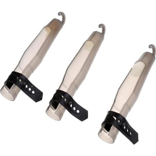 3x Universal Fishing Rods Tip Cap Protector Fly Rods Pole Head Cover Sleeve