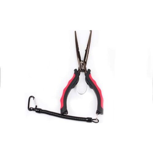 Free Shipping 23cmStainless Steel Fishing Pliers Carp Fishing Accessories Pliers Line Cutter Pesca Fishing Tools Hook Decoupling