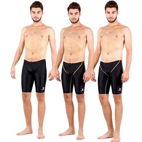 Kids Swimming Shorts Teenager Students Boys Girls Mens Training Competition Swimwear Trunks Quick-dry Diving Surfing Bodysuit
