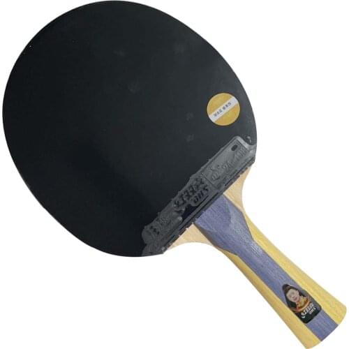 DHS 5002 Long Shakehand FL Table Tennis Ping Pong Racket + a Paddle Bag FL