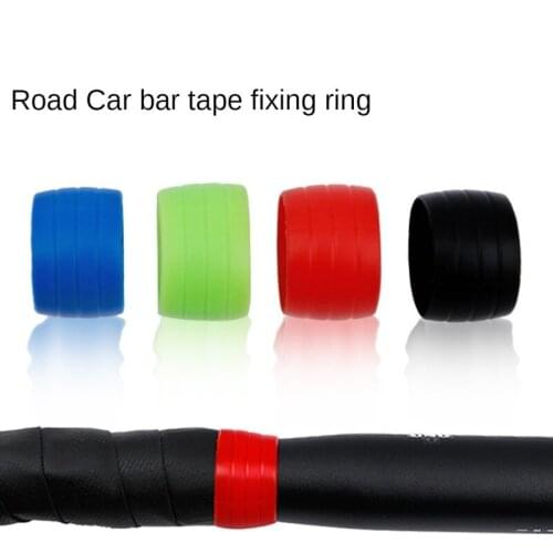 Elastic Bicycle Silicone Plug Rubber Bike Handlebar Collar Anti-Skip for Outdoor Multifunctional Mountain Bike Accessories