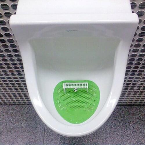 Goal Style Deodorising Urinal Football Soccer Shooting Mat Bathroom Accessories Screens Mat For Toilet Hotel Home