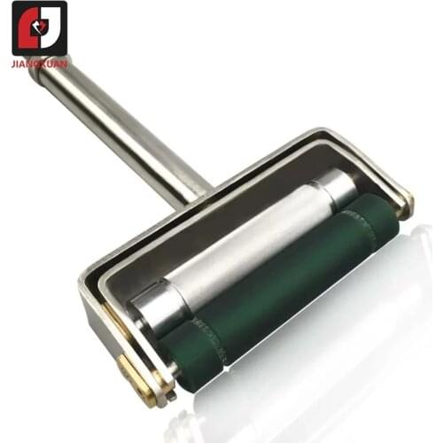 ZS Manual Proofing Ink Instrument LPI 160 180 100 120 140 150 160 180 220 220 250 300 Chrome Anilox Rubber Roller Ink Proofer