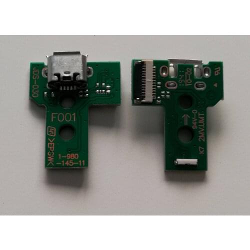 Micro Usb connector charging port for card Jds-030 12Pin Ps4