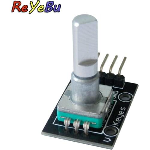 2pcs/lot 360 Degrees Rotary Encoder Module For Arduino Brick Sensor Switch Development Board With Pins