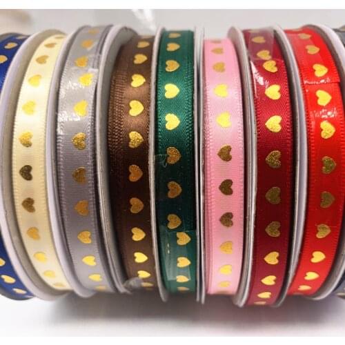 New 5 Yards 3/8" 10mm Print Love English Letter Pattern Printed Grosgrain Ribbon DIY Bowknot Apparel Sewing Packing Craft