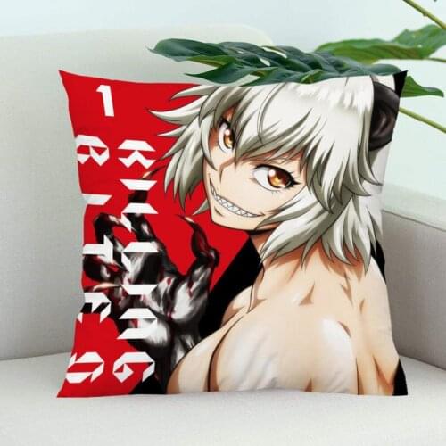 New Arrival Killing Bites Pillow Cover Bedroom Home Office Decorative Pillowcase Square Zipper Pillow Cases Satin Soft
