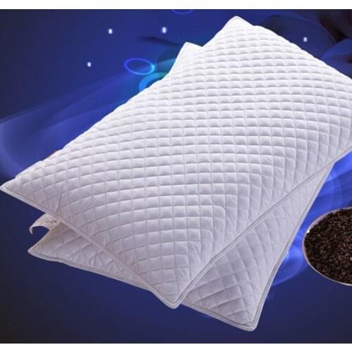 Natural Buckwheat Husk Pillow for Sleeping Plant Neck Pillow Health Care Orthopedic Pillows Kids Adult Sleeping