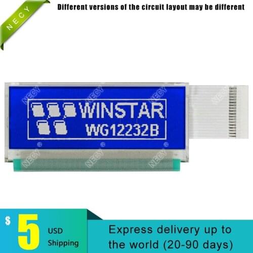 WG12232B,"WG12232B" LCD Screen Display Panel,New Original/Substitute/Compatible/Repair