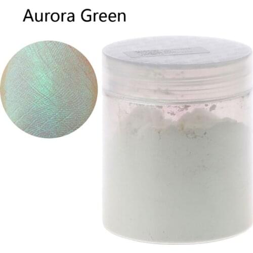 Aurora Resin Pigments Polarized Diamond Resin Pearlescent Pigments Mica Powder XXUC