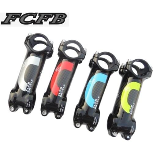 United States FCFB FW red blue green silver stem angle 6 carbon Aluminum bicycle stem carbon road mountain stem MTB stem