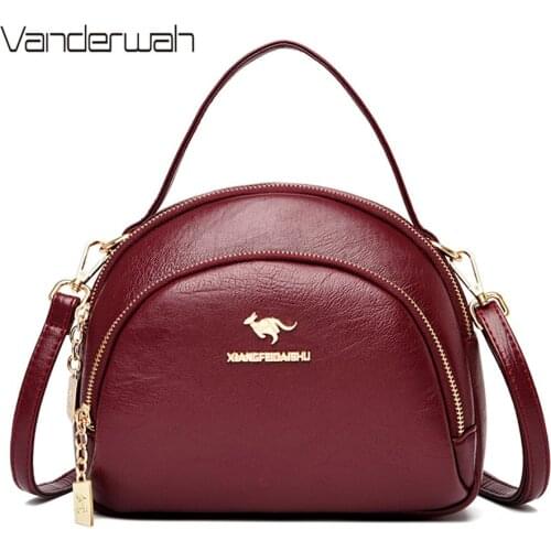 High-Quality Women Handbag Leather Small Mobile phone Bag Women Shoulder Bag Female Zipper Handbag Girls Fashion Women Bags Sac