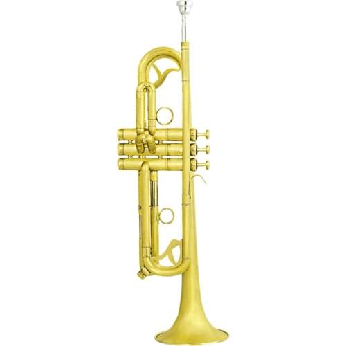 High Grade Original brass color polished trumpet