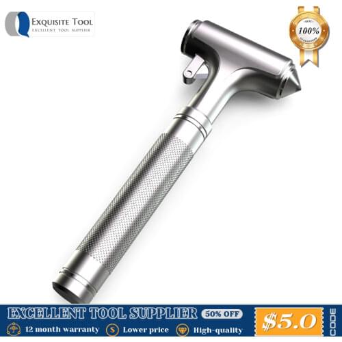 Auto Safety Hammer Car Window Glass Breaker Life Premium Seat Belt Cutter Metal Vehicle Survival Emergency Rescue Defense Tool