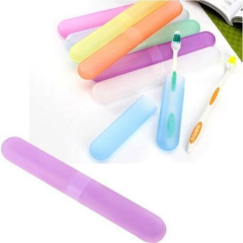 1x Portable Travel Hiking Camping Toothbrush Box Tube Cover Protect Case Holder Protect Cover Travel Storage Box Case
