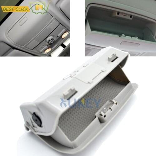 Car Sunglasses Glasses Holder Box Case For VW Jetta GTi Golf MK5 MK6 Tiguan Passat B6 CC Sharan Seat Alhambra Skoda Yeti Superb