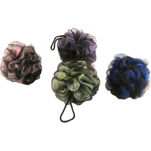 Bath Towel Bathroom Accessories Shower Balls PE Bath Ball Body Exfoliating Tool 1Pcs Portable bath shower Scrubber