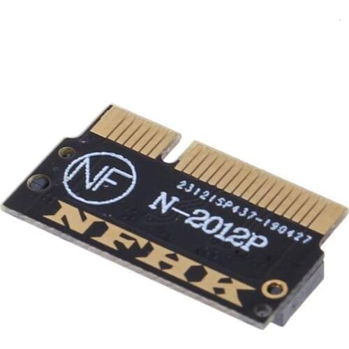 M2 SSD PCIe Adapter M.2 NGFF B+M KEY SSD Adapter For MacBook Pro SATA A1425 x4 Converter 2012 SSD PCIe Retina A1398 Laptop E5S4