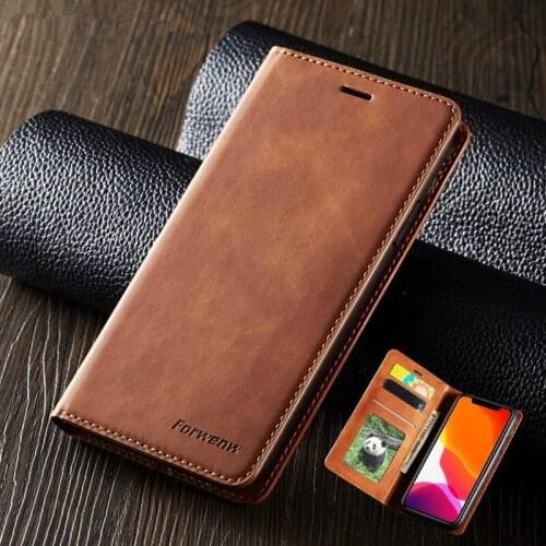 Magnetic Flip Case For iPhone 12 11 Pro MAX X XR 5S 6 6S 7 8 PLUS SE2 Luxury Leather Wallet Card Holder Stand Protection Cover