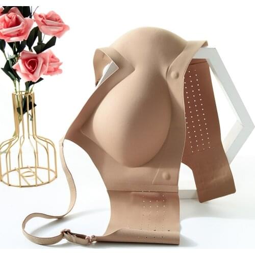 Volcanic Energy Stone Underwear Gathered No Steel Ring No Trace Side Ratio Breathable Holes Adjustable Shoulder Straps Women Bra