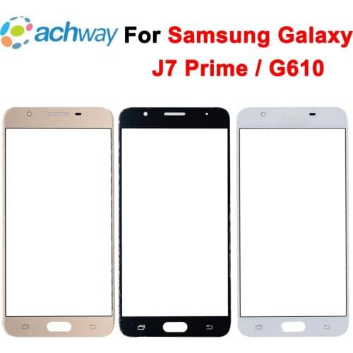 Original Touch Panel For Samsung Galaxy J7 Prime G610 On7 Touch Screen (no Digitizer ) Front Outer Glass Lens touchscreen