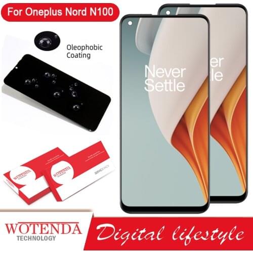 Original 6.52” Display For OnePlus Nord N100 LCD Display Screen Touch screen Digitizer Assembly For OnePlus Nord N100 LCD Screen