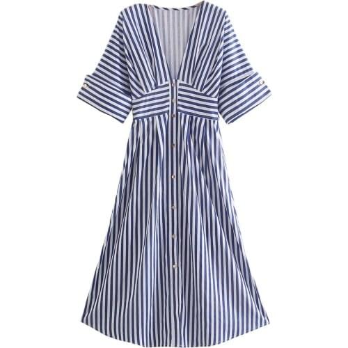 Голубые летние платья OUROPEAN ZTATION China At AliExpress