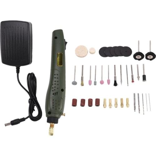 42In1 Portable Mini Electric Drill Set 16000Rpm Grinding Machine Engraving Drill Polishing Drill (EU PLUG)