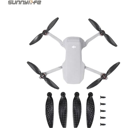 4726F Carbon Fiber Propellers Lightweight Low Noise Drone Accessories for DJI Mavic Mini 2 Drone Accessories