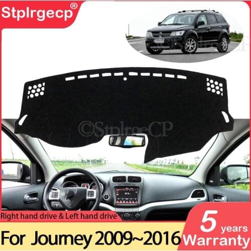 For Dodge Journey JC Fiat Freemont 2009~2016 SRT RT Anti-Slip Mat Dashboard Pad Sunshade Dashmat Protect Carpet Car Accessories