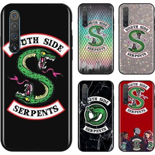 Riverdale southside For OPPO Find X3 X2 K5 K3 R17 R15 R9S F19 F15 F11 F9 F7 F5 Neo lite Pro Black Soft Phone Case
