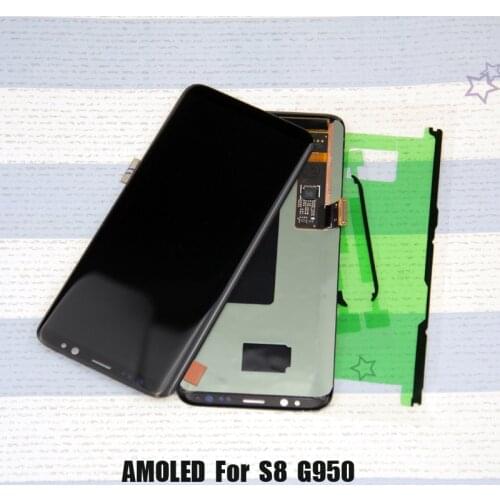 For Samsung S8 LCD Replacement for SAMSUNG Galaxy S8 LCD G950 G950F Display lcd Touch Screen Digitizer Black