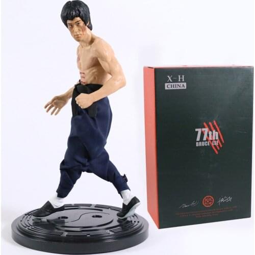 Bruce Lee Jeet Kune Do Three-Headed 1/6 Scale Collectible Action Figure Model Toy