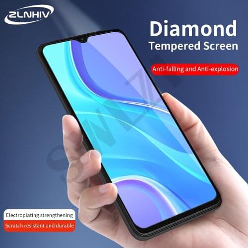 ZLNHIV full cover on the tempered glass for Redmi note 8 8T pro phone screen protector 7 7s protective film smartphone