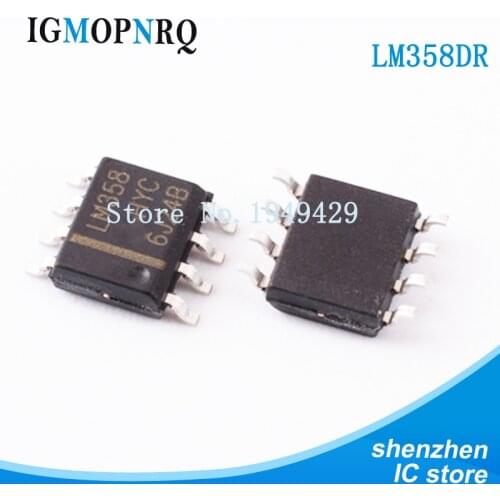 100PCS/lot LM358DR SOP8 LM358 LM358DT LM358DR2G Operational amplifier op amp Dual Op Amp