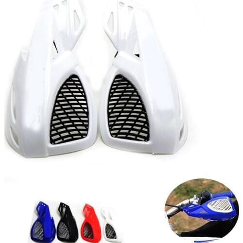 2 pcs bike handguards hand guards protectors fit motorbike motocross universal plastic 22mm for Benelli TRK 502 BX449 BX505 BX57