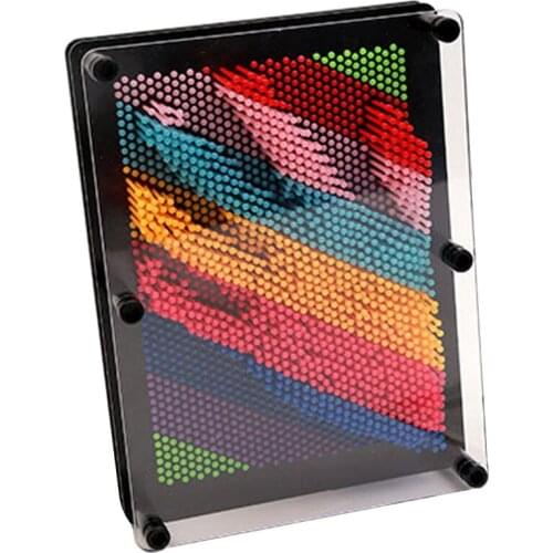 3D Clone Pin Art Hand Shape Model Children Funny Toys Fingerprints Clone Handprint Needle Board Mold Kids Educational Toys Gift