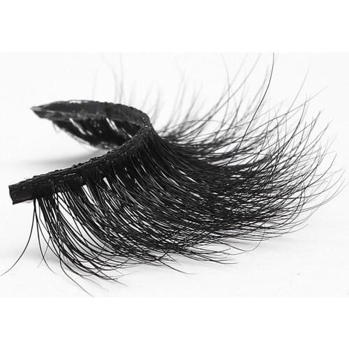 BOBILASH 1 Pair Lashes Mink Eyelashes Handmade Natural Thick Gorgeous Makeup Tool For Extension Eyelashes