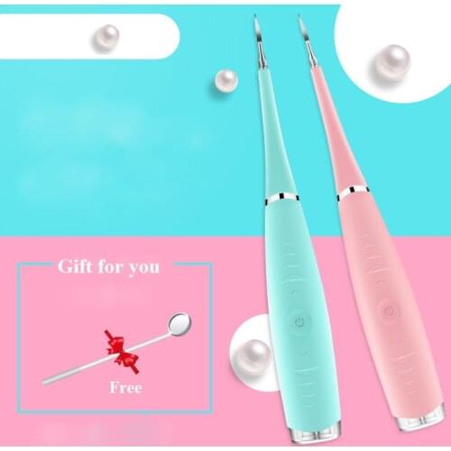 YunChi Electric Scaler Machine Teeth Whitening Sonic Power Toothbrush Cleanse Deep Tooth Tartar Oral Toothstain Remover 1 Piece