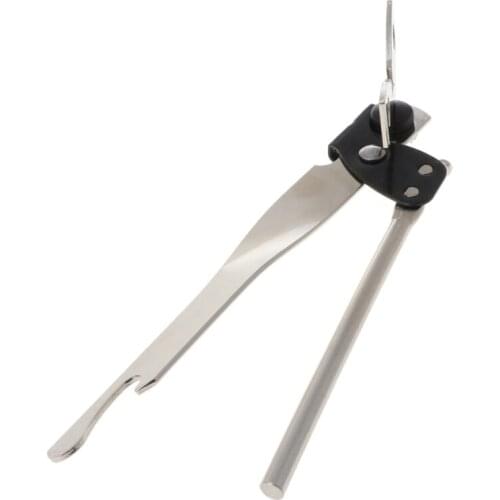 Stainless Steel Butterfly Can Bottle Jar Tin Opener Manual Food Camping Travel