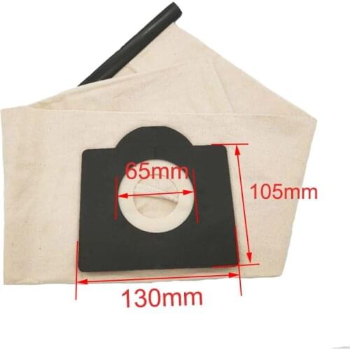 1 Piece Dust Bag Cloth bags for Karcher WD3 Vacuum Cleaner WD3300 WD3.500P WD3200 SE4001 SE4002 6.959-130 Vacuum Cleaner bag