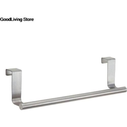 New arrival Stainless Steel Home Towel Paper Holder Hook Type Hang On Cupboard Door Back Towel Holder hot selling good quality