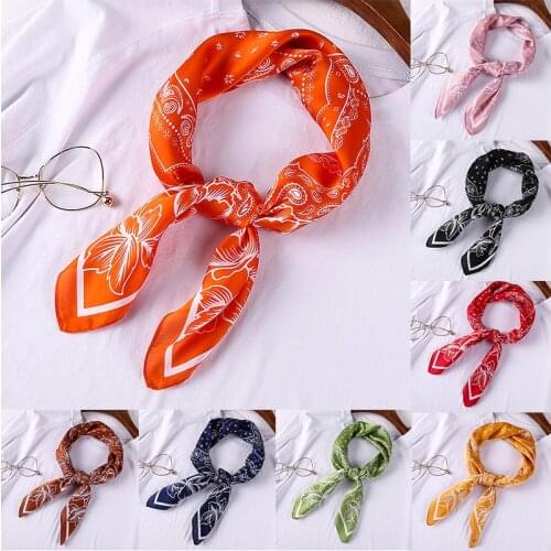 New Fashion Women Foulard Hip Hop Cotton Bandana Square Cashew Scarf Headband Unisex Black Red Paisley High Quality