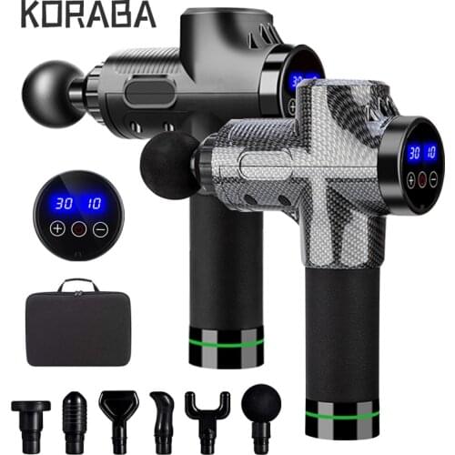 Professional Fascial Gun Deep Tissue Percussion Pain Relief Body Neck Muscle Massag Exercising Relaxation Slim Shaping massager