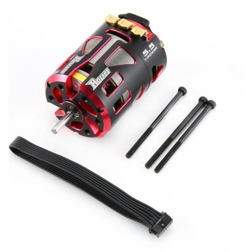 RC Car Brushless Motor V4S 540 4.5T 5.5T 6.5T 8.5T 10.5T 13.5T 17.5T 21.5T Dual Sensored Racing Motor for 1:10 RC Drifting Cars
