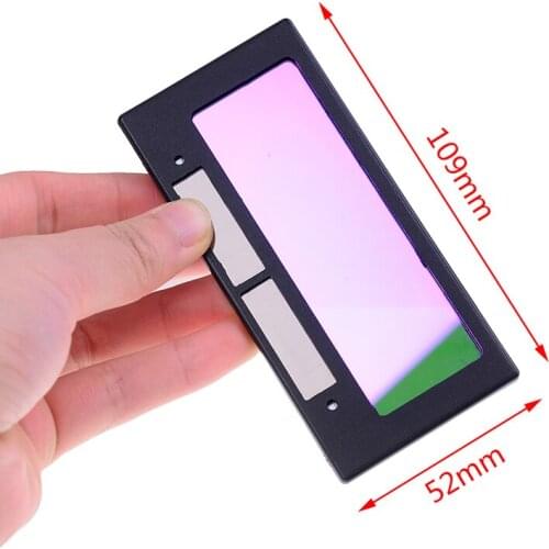 Solar Welding Lens Filter Window Opening Helmet Shade Automatic Darkening Goggles Shield Welding Helmet Mask Repair Replace Lens