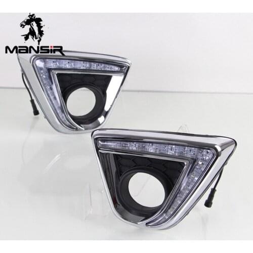LED lights Daytime Running Lights Daylights Car DRL For Mazda CX-5 CX 5 CX5 2012 2013 2014 Auto Sequential turn signal drl dho
